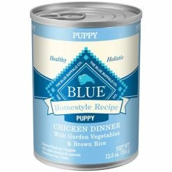 Best Sale 🔥 Best Sale ⌛ Blue Buffalo Homestyle Recipe Chicken Dinner With Garden Vegetables And Brown Rice Puppy Food 12.5 Oz. ⭐ 💯
