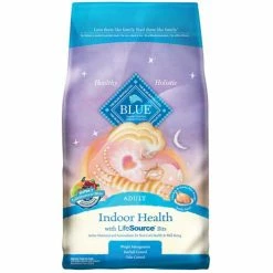 Hot Sale 🥰 Budget 🎉 Blue Buffalo Indoor Health Chicken And Brown Rice Recipe Adult Cat Food 🧨 💯