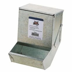 Promo 👏 Flash Sale 😀 Pet Lodge Feeder Solid W/Lid 5 In 🌟 🎁