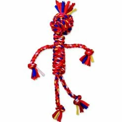 Wholesale 👍 Budget 🔔 Flossy Chews Small Cloth Rope Man 🐶 🐶 Dog Toy 🌟 😉