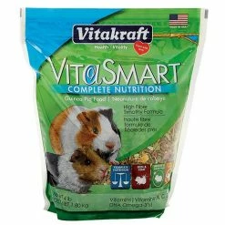 Top 10 😀 Hot Sale 🎉 Vitakraft VitaSmart Guinea Pig Food 4Lb. 😀 😍