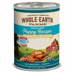 Best deal 😀 Top 10 ⌛ Merrick Whole Earth Farms- Grain Free Healthy Canned Puppy Food 12.7 Oz. 💯 💯