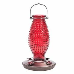 Flash Sale ✨ Wholesale 😀 Perky Pet Red Hobnail Vintage Hummingbird Feeder 🛒 ✨