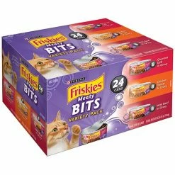 Best Pirce ⭐ Flash Sale 🔔 Friskies Meaty Bits Cat Food Variety Pack 24 Pack 🎁 🎁