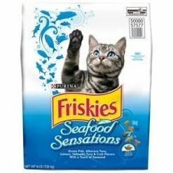 Discount ✨ New 🤩 Friskies Seafood Indoor Cat Food - 16Lb. Bag 🎁 🔔