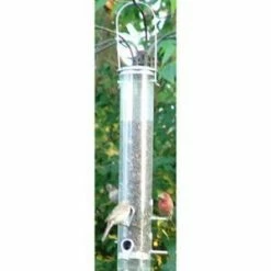 Buy 💯 Budget 🔔 Heath Outdoor Products Mixed Seed Tube Bird Feeder 👏 🧨