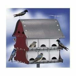 Budget 🎉 New ❤️ S & K Mfg 16 Family Purple Martin Barn 🧨 👏