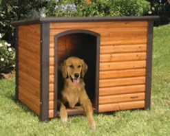 Hot Sale 👏 Outlet 😍 Extreme Outback Log Cabin 🐶 🐕 Dog House - Large 🧨 👍