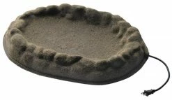 Brand new 😉 Discount ❤️ Farm Innovators Four Seasons Ground Heated Birdbath 😍 🔔