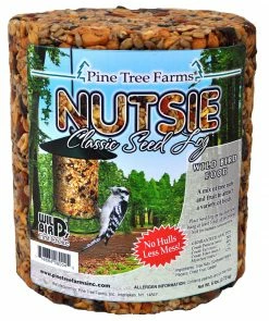 Buy 🔥 Best Sale 😉 Pine Tree Farms Nutsie Classic Seed Log 80 Oz. 🛒 👏